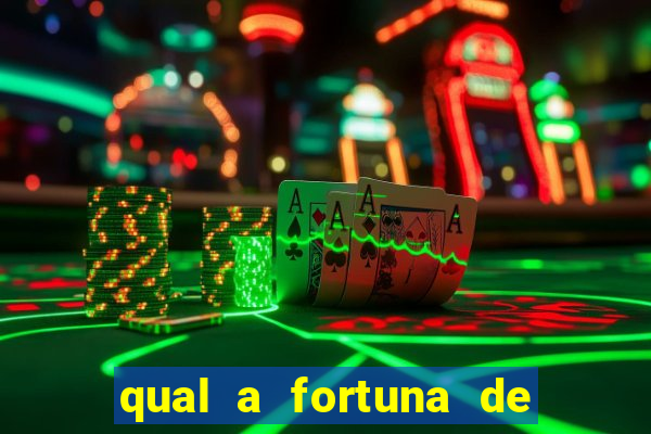 qual a fortuna de tiago leifert